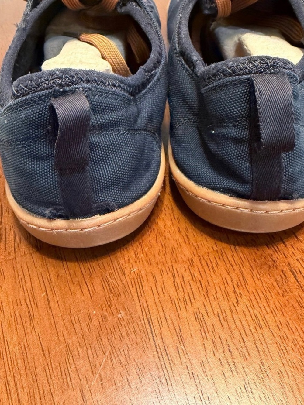 Astral Loyak Mens Size 11 Navy Brown Canvas Minimalist Water Resistant - Picture 4 of 8